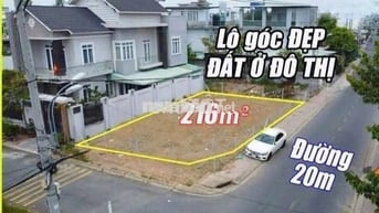 Bán 216m2 lô đất góc 2 mặt tiền - ngay Thị Trấn BỚT SÁT GIÁ CÒN 430tr