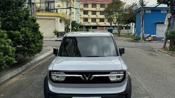 VinFast VF3 Pin Mua 2025 Xám Xi Măng xe lên đồ 