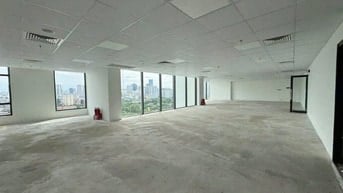 Sàn văn phòng hạng A 138-245m2 tại 136 Hồ Tùng Mậu bàn giao ngay
