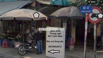 Bán nhà 467 Lĩnh Nam 5 tầng 32m2 mặt tiền 5m giá 6.86 tỷ