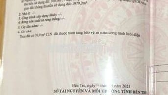 ĐẤT NGHỈ DƯỠNG PHƯỜNG PHÚ TÂN BẾN TRE