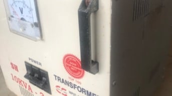 Biến áp 3pha 10kva on áp 220 còn hoạt động tốt 