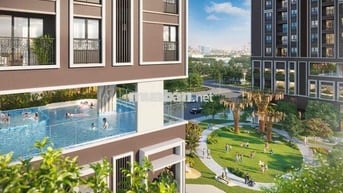 Căn gốc 2PN view cầu Cần Thơ độc nhất tại Cara River Park