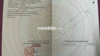 Chào bán lô đất mặt tiền kiệt 44 đường NGÔ XUÂN THU  oto tránh nhau