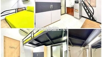 PHÒNG GÁC CỰC XINH NGAY PHAN XÍCH LONG NHÀ MỚI - THANG MÁY - FULL NT