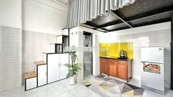 ⚡Căn Hộ Gác Lửng Cao Cấp Ngay Cầu Công Lý,4’ đi Q1