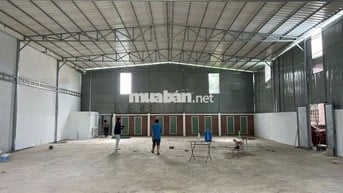 Kho xưởng 400m² có điện 3 pha, trong KDC Ngân Thuận