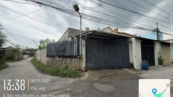 Bán nhà 171m2 đất ở toàn bộ, Đức Hoà Thượng, Đức Hoà, Long An. Căn góc