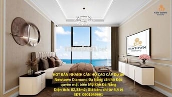CĂN HỘ CAO CẤP Dự án Newtown Diamond Đà Nẵng mặt biển Mỹ Khê Đà Nẵng