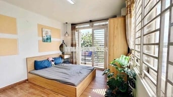 Studio ban công full nội thất siêu đẹp ngay chân cầu Bình Lợi