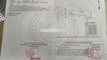 MẶT TIỀN ĐƯỜNG HAI BÀ TRƯNG DT 351,5m2 gần trung tâm y tế Dĩ An