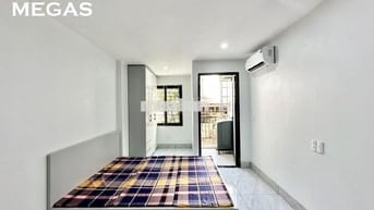 CHO THUÊ CĂN HỘ STUDIO FULL NỘI THẤT BAN CÔNG NGAY TẠI PHÁO ĐÀI LÁNG