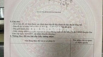 Bán đất đa tốn gia lâm diện tích 60m2, giá 5,16ty