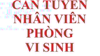 Cần tuyển nhân viên phòng kiểm nghiệm vi sinh
