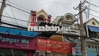 Nhà cho thuê mặt tiền đường Quang trung 4,5x20m 2L khu kd sầm uất