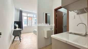 CĂN HỘ STUDIO MỚI XÂY - FULL NỘI THẤT  CAO CẤP- NGAY KHU BÀU CÁT K300