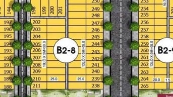 Chỉ còn 1 lô Trung Lập 18, 3.8 tỷ TL, sau lưng shophouse, 125m2.