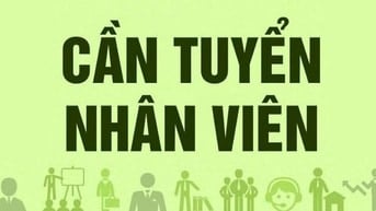 CẦN TUYÊN DỤNG 1 NAM NHÂN VIÊN KỸ THUẬT ĐIỆN