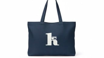 Túi tote vải canvas màu xanh đen – Chiếc túi đơn giản nhưng “mặc đâu c