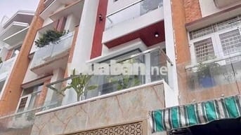 nhà 4x14m trệt 3 lầu 4pn 4wc hẻm xe hơi khu đồng bộ dân trí cao