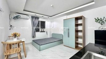 CHO THUÊ PHÒNG STUDIO FULL NỘI THẤT NẰM TÂN SƠN NHÌ QUA VHU CHỈ 5PHUT