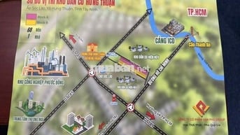 ĐẤT VEN TPHCM 250TR NGAY CẢNG HƯNG THUẬN VÀ UBND HƯNG THUẬN