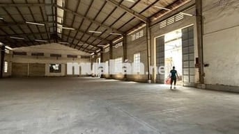 Cho Thuê Kho Mặt Tiền Quốc Lộ 1A 856m2 – Gần Vòng Xoay An Lạc