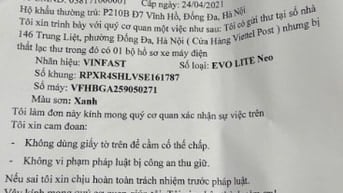 rơi giấy tờ tại thanh xuân hà nội