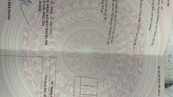 Bán đất sổ đỏ chính chủ đoan dự án vin olympic 