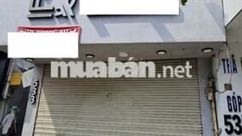 Cho thuê nhà mặt tiền đường Đồng đen 4x18m 1L trống suốt