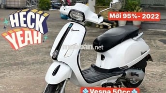[Xe 50]👉 Vespa 50cc Print 2021🔹SIÊU DỄ THƯƠNG🔹95%🔹