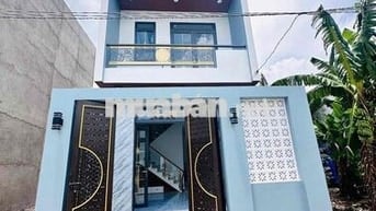 ⭐  Nhà 1 Trệt 2 Lầu View Sông – 5x15m – SHR – Ngã 3 Tân Kim – Chỉ 2.1T