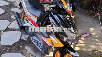 Honda Air Blade 2009 Đen-đỏ-cam-xanh