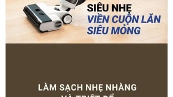 Thanh lý máy vừa hút bụi vừa lau nhà Jonr Ed12