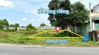 Bán đất103m² giá 1tỷ6 đường Đỗ Văn Dậy gần Chợ Hóc Môn Ngã Tư Tân Hiệp