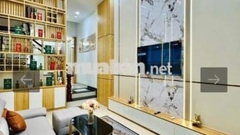 65M² 4Tầng BTCT Full Nội Thất -Hẻm Xe Hơi 4M - Gần CV Làng Hoa Gò Vấp