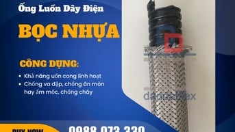 Ống Ruột Gà Inox, Ống Ruột Gà Bọc Lưới, Ống Luồn Dây Điện Bọc Nhựa Pvc
