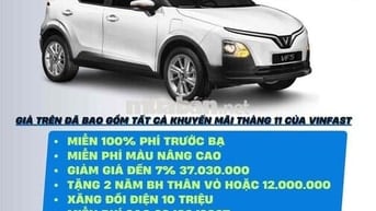 VinFast VF5 Plus - Mua xe 0Đ vay 100%