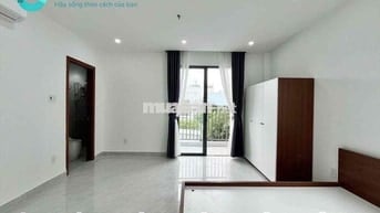 CHO THUÊ CĂN HỘ MỚI XÂY FULL NỘI THẤT TÁCH BẾP NGAY VƯỜN LÀI