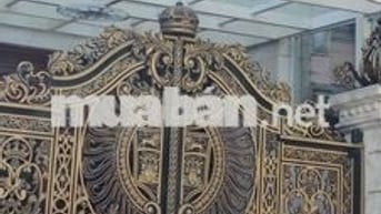 Nha biet thu go xoai . Hem rong 10