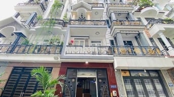 Nhà 4 tầng Hẻm 8m - hẻm 413 Lê Văn Quới - 4 x 15 - Nhà Mới - 15tr.