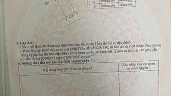 CC cần bán 2 lô đất Phường Tùng Thiện - 1,75 tỷ/lô. LH CC 0912949588