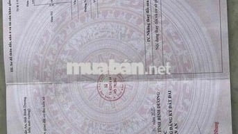 cần bán lô đất kdc vietsing dt 120m2 full thổ cư