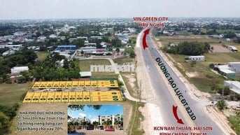 Lô Đất Ngợp MT Đường ĐT 823d- Liền Kề TT Đức Hòa và KCN Hải Sơn.