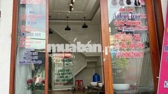 Nhà mặt tiền đường lớn trệt lầu 4*14; 3pn tiện kinh doanh