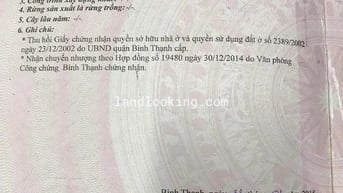 Bán nhà 30/29 Trường Sa, phường 17, Bình Thạnh(1trệt 1lửng)