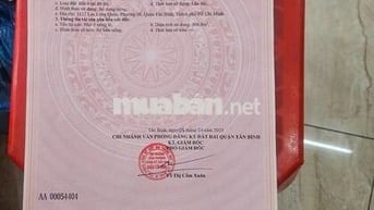 Cần bán nhà mặt tiền, 4 phòng ngủ, đường Lạc Long Quân, Q.Tân Bình