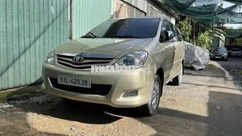 Toyota Innova G 2009 Vàng cát 188.000km