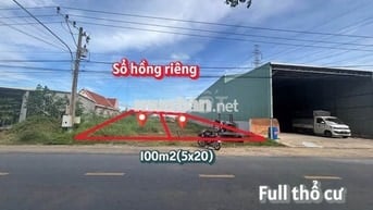 Bán đất 100m² giá 1tỷ6 đường Huỳnh Thị Mài gần Chợ Tân Hiệp, Hóc Môn