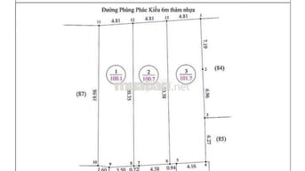 Bán gấp lô đất mặt tiền hơn 100m2 cạnh bưu điện TP VINH  chỉ 4,7 tỉ